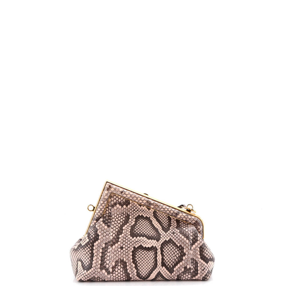 Fendi Small First Bag Python - image 3